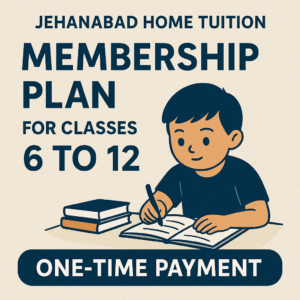 Membership Plan for Home Tutors Class - 6 to 12 (One Time)